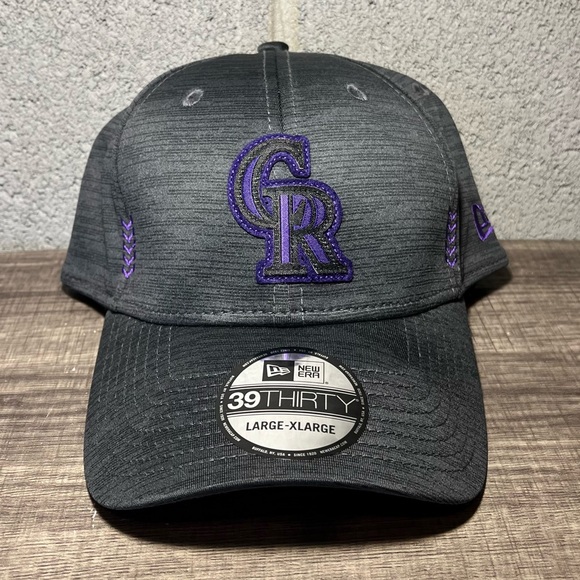 Men's New Era Colorado Rockies 2024 Clubhouse 39THIRTY Flex Fit‎ Hat Size L/XL - Picture 1 of 5